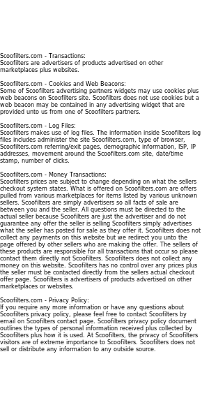 scoofilters privacy