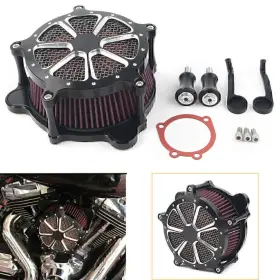22shopde 223000375958 Moto Air Cleaner For Harley Filter Touring Dyna Softail Heritage 07 Us