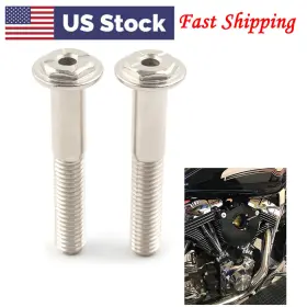 3 Months 612078160144 Air Cleaner Filter Long Bolts Screw For Harley Touring Softail Dyna 1993-2015