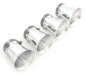 Vs-39s-4 39mm Velocity Stack Set 4 Pack Silver Air Filter Honda Cb500 Cb550 Cb750 Caf G2u