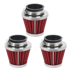 Af039-r3-001 Ahl Red 42mm Warehouse Performance Air Filter Pod / 150cc-250cc Motorcycle Sc