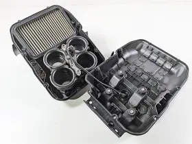 858876 Aprilia 2014 Rsv4 Rr Factory Air Cleaner Box Velocity Stacks Injectors