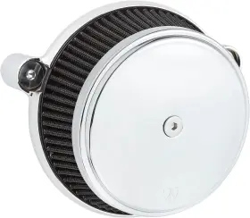 18-307 Arlen Ness Big Sucker Stage I Air Filter Kit With Cover - Smooth Chrome