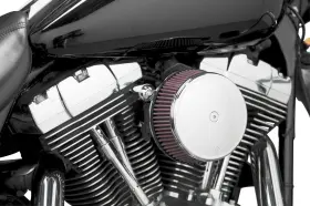 18-323 Arlen Ness Billet Sucker Stage I Air Filter Kit With Steel Cover