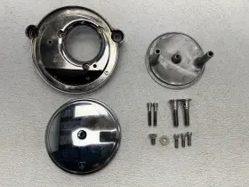 18-392 Arlen Ness 17-23 Harley Touring Big Sucker Air Cleaner Cover With Back Plate