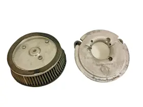 18-492-1 Arlen Ness 98-03 Xl1200 Sportster Harley Davidson Air Filter With Back Plate