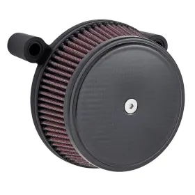 18-744 Arlen Ness Carbon Stage 1 Big Sucker Black Air Cleaner