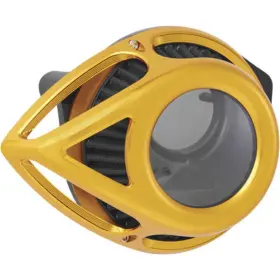 Ft00-17 Arlen Ness 18-912 Air Cleaner Clear Tear Twin Cam Gold