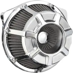 18-918 Arlen Ness Inverted Sucker Beveled Chrome Air Cleaner Kit Series