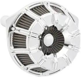 26-1001 Arlen Ness 18-940 Inverted Series 10-gauge Air Cleaner Kit Chrome