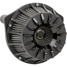 Arlen Ness 18-991 Inverted Series Air Cleaner Kit - 15-spoke Black