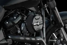 18-754 Arlen Ness 5487 Big Sucker Stage Air Filter Kit Black Knuckle