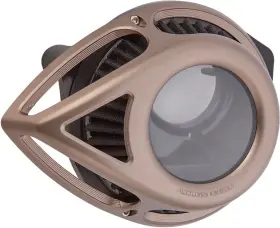 600-006 Arlen Ness Clear Tear Air Cleaner Kit Titanium #600-006 Harley Davidson