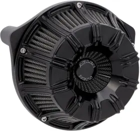 600-009 Arlen Ness 10-gauge Inverted Big Sucker Air Cleaner Kit Black #600-009