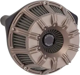 600-012 Arlen Ness Inverted Series Air Cleaner Kit 10-gauge - Titanium Anodized