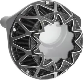 1010-2819 Arlen Ness 600-038 Crossfire Air Cleaner Black Silver 1010-2819 Arlen Ness 600-038 Crossfire Air Cleaner Black Silver