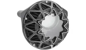 600-041 Arlen Ness Crossfire Air Cleaner - Black Anodized With Machined Accents