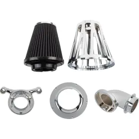 600-089 Arlen Ness Air Cleaner - Crossfire Chrome