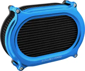 600-199 Arlen Ness Oval Stage 2 Blue Air Filter Kit For 2017-2025 Harley Touring Softail 600-199 Arlen Ness Oval Stage 2 Blue Air Filter Kit For 2017-2025 Harley Touring Softail