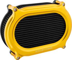 Arlen Ness 600-209 Oval Stage 2 Gold Air Filter Kit For 2023-2025 Harley Touring Softail