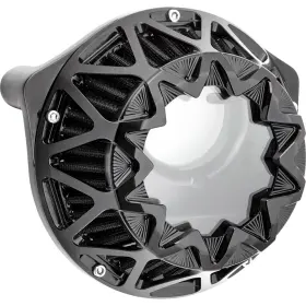 600-233 Arlen Ness Crossfire Air Cleaner - All Black For Harley-davidson