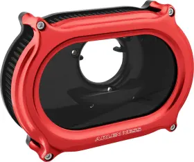 600-254 Arlen Ness Method Oval Stage 2 Red Air Cleaner