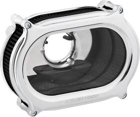 Arlen Ness 600-257 Method Stage 2 Chrome Air Filter Kit For 99-17 Harley Touring Softail