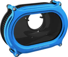 600-261 Arlen Ness Method Oval Stage 2 Blue Air Cleaner