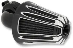 81-014 Arlen Ness Monster Sucker Air Cleaner Kit - Black For Maximum Performance