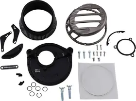 81-308 Arlen Ness Sidekick Air Cleaner Kit Titanium #81-308 Harley Davidson