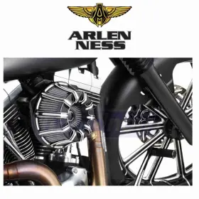 10-guage Arlen Ness Mn/2q9n Inverted Series Air Cleaner Kit For 2013-2015 Harley Xy