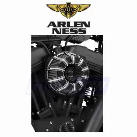 10-guage Arlen Ness Mn/5gy2 Inverted Series Air Cleaner Kit For 2004-2008 Harley Qn
