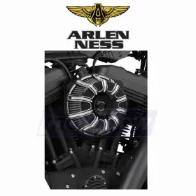 10-guage Arlen Ness Mn/75j2 Inverted Series Air Cleaner Kit For 1996-2019 Harley Ka