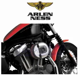 R40n Arlen Ness Mn/r40n Big Sucker Stage I Air Filter Kit For 2004-2008 Harley Davidson Ol