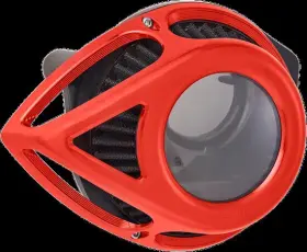 Muxyg8mlap Arlen Ness An Clear Tear Air Cleaner Kit Red Anodized Harley Dyna Low Rider S 16-17