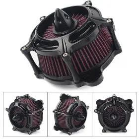 Astore 310002673486 Turbine Air Cleaner Spike Intake Filter For Harley Softail 1993-15 Touring Dyna