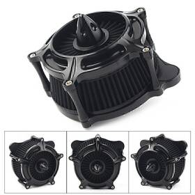 Astore 550735784701 Turbine Spike Air Intake Filter Cleaner For Harley Dyna Softail Touring Trike