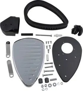 Kpbpe20rog Baron Comet Big Air Kit Cleaner Assembly Chrome Suzuki Boulevard C50c 05-16