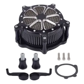 0fahbv Bfo Black Air Cleaner Assembly For Harley Sportster 883 1200 Xl 2004-2022