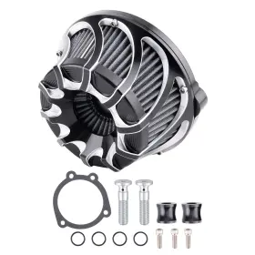 0k5pdh Bfo Air Filter Cleaner For Harley Touring Street Glide Road King Electra Tri Trike