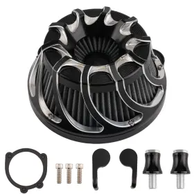0lfoiq Bfo New Air Cleaner Intake Filter System Kit Fit For Harley Sportster Xl 883 1200