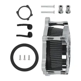 0no7um Bfo Motorcycle Air Cleaner Filter Intake Kit For Harley Touring Dyna 2000-2017