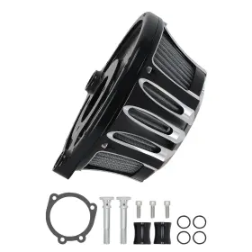 0vx1hs Bfo Chrome Air Cleaner Intake Filter For Harley Dyna Touring Road King Lectra Glide