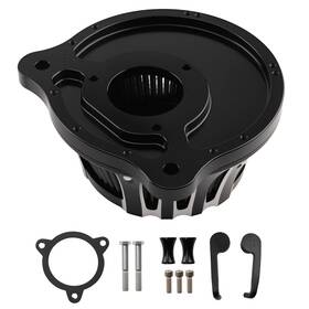 Bfo 12ljuh Spike Air Intake For Harley Softail Slim Fls Flss 2016-2017 Black Aluminum
