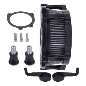 18p3yv Bfo Black Aluminum Air System For Harley Sportster Xl 883 1200 04-22