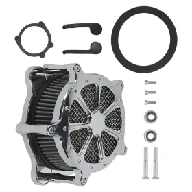 1hkjd6 Bfo Motorcycle Air Filter Kit For Harley Dyna Softail 2000-2017 Touring 2000-2007