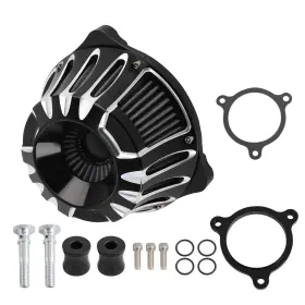 2s3ozr Bfo Black Air Intake System For Harley Heritage Classic Flhc 107 114 2018 Aluminum