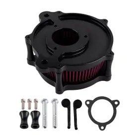 2x5uvi Bfo Air Cleaner Assembly For Harley Softail Flstnse Flstse 2011-2017 Red