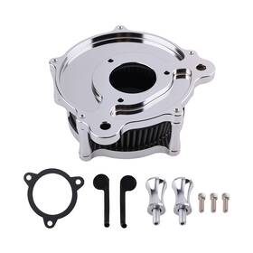 Bfo 3ywn2t Air Filter Assembly For Harley Touring Models 2008-2016 Black Intake System