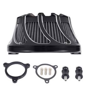 Bfo 4dr3v1 Air Filter Cleaner Set Fits For Harley M8 Dyna Low Rider Fxdls 2017-2023